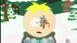 Butters Getting hit By a Ninja Star [upl. by Yticilef]