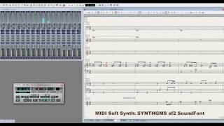 SoundFont SYNTHGMSsf2 Timbre Comparison of Midi Soft Synthesizer Part510 [upl. by Haon]