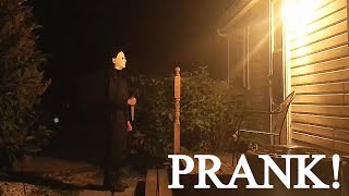 Michael Myers PRANK ON GRANDMA [upl. by Mignon619]