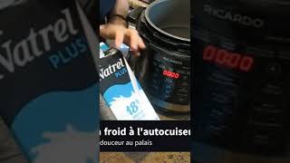 Yogourt grec parti à froid à lautocuiseur yogourt instantpot autocuiseur [upl. by Lirrehs]