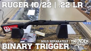 Ruger 1022 amp Franklin Binary Trigger  Preview [upl. by Yort]