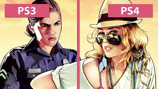 Grand Theft Auto 5  GTA 5 – PS3 vs PS4 Graphics Comparison FullHD [upl. by Jeno]