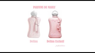 Parfums de Marly Delina ve Delina Exclusif  Parfüm Karşılaştırması [upl. by Hadsall]