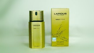 Lapidus Pour Homme Gold Extreme Review [upl. by Leehar]