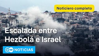 🔴DW Noticias del 22 de septiembre Temor de una quotguerra totalquot en Oriente Medio Noticiero completo [upl. by Lennard728]