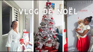 VLOG tuto coiffure chanté noël recette réveillon de noël [upl. by Orbadiah]