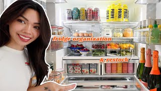 1000 Fridge Restock and Organization [upl. by Harac]