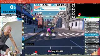 🥈 Zwift Epic Race  Leith Hill After Party 20240804 [upl. by Iharas]