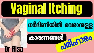 Vaginal Itching During Pregnancy Malayalam  Yeast Infection [upl. by Beaufert417]