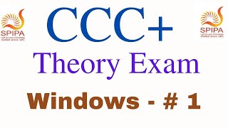 CCC plus spipa  spipa ccc plus ccc spipa  spipa ccc  ccc plus theory paper  Windows  1 [upl. by Eityak13]