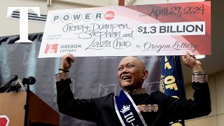 Cancer sufferer wins over 1billion in US lottery [upl. by Aleit]