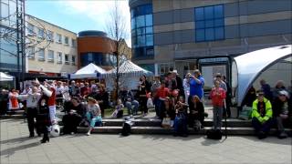 St Georges Day Cultural Parade Crawley West Sussex 2013 [upl. by Horsey751]