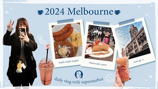 Travel Vlog Melbourne 2024 How to Enjoy a Relaxing 2 Days and 2 Nights in Melbourne [upl. by Aicatsue]