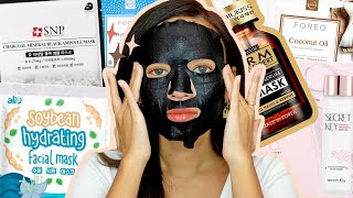 MASKERAN COBAINSEMUA SHEET MASK MURAH SAMPE MAHAL  REVIEW FOREO UFO 2 [upl. by Eycats451]