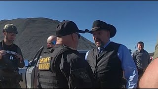 Bodycam video shows tensions flaring between Lexington police Cleveland County deputies [upl. by Ledniahs30]