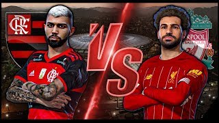 Flamengo x Liverpool  REVANCHE NO MARACANÃ LOTADO  PES2020 [upl. by Kcyred]