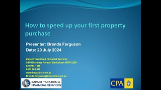 How to speed up your first property purchase [upl. by Grodin]