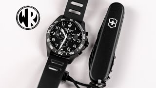 Victorinox Swiss Army FieldForce Sport Chronograph Review [upl. by Wrennie]