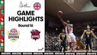 Bàsquet Girona  Baskonia 8593 HIGHLIGHTS  Liga Endesa 202324 [upl. by Killoran43]