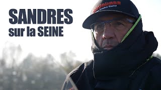 Pêche du sandre sur la seine en hiver  immersion avec Samir Kerdjou et Charlie Couchoud [upl. by Ditzel]