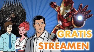 KOSTENLOS und LEGAL Filme und Serien schauen  So streamt ihr gratis [upl. by Eeimaj]