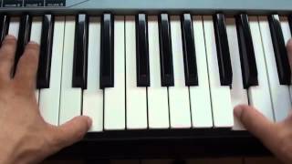 How to play Kashmir on piano  Led Zeppelin  Piano Tutorial [upl. by Scammon953]