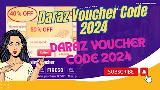 Daraz Promo Code 2024  Daraz Voucher Code 2024  Rocky Gamer Tube [upl. by Feledy]