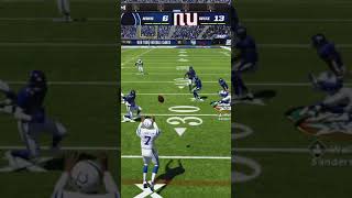 THE CRAZIEST MADDEN 22 PLAY BEST CLIP IN MADDEN HISTORY MADDEN 22 ULTIMATE TEAM Shorts Madden22 [upl. by Ablasor]