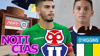 Fichajes Movidas Futbol Chileno 2022  La U Tiene Acuerdo Con Carrasco Cinco Refuerzos en OHiggins [upl. by Laurent]