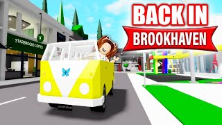 😁 My First Day BACK IN BROOKHAVEN 😁 Roblox [upl. by Giffy105]