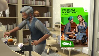 RECENSIONE COMPLETA  The Sims 4 Creazioni di Cristallo Stuff [upl. by Annoyik68]