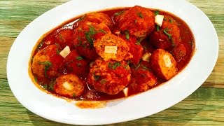 Receta Albóndigas de pollo  Cocineros Mexicanos [upl. by Ezzo]