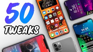 Top 50 BEST iOS 135 Jailbreak Tweaks for iOS 13 GET iOS 14 w Cydia Tweaks [upl. by Salangia422]