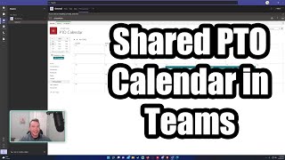 How to Create a PTO Calendar in Microsoft Teams  2022 Simple Guide [upl. by Drus]