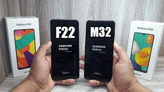 Galaxy F22 vs Galaxy M32  Which Should You Buy [upl. by Tolecnal900]