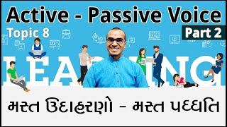 Active Voice Passive Voice  Part 2  English Grammar  Harsh Barasiya [upl. by Eitnom129]