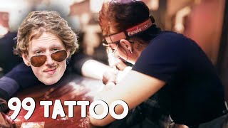 Serpentgameplay zet een 99 tattoo  StreamHighlights [upl. by Nelleeus]