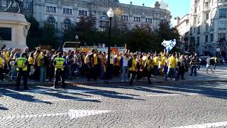 Maccabi Tel Aviv fans in Porto 20102015 [upl. by Dahs182]