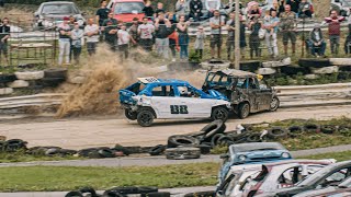 Angmering Raceway 1600cc National Bangers 31st August 2020 [upl. by Valenka]