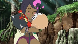 Olivia Kisses Rowlet And Litten  Pokemon [upl. by Melac]