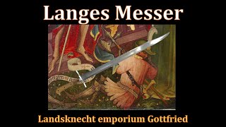 Time to make a Messer of things Landsknecht Emporium Gottfried Messser [upl. by Lana286]