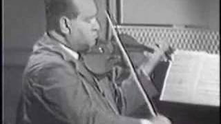 David Oistrakh plays Ravel Tzigane [upl. by Falkner]