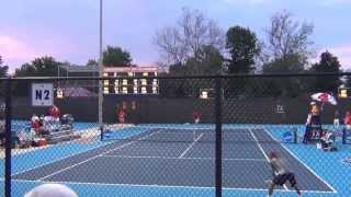 Peter Kobelt sends Ohio State to the NCAA Semifinals  1st 6 points of 2nd set TB [upl. by Ahsilra]