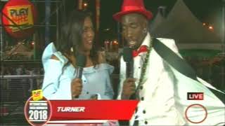 Soca Monarch Finals 2018  Turner Interview [upl. by Bruell536]