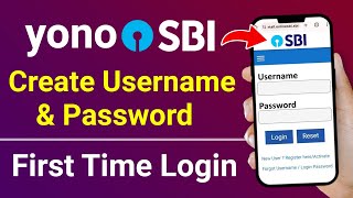 How to create yono sbi username and password  SBI Net Banking online registration [upl. by Shiff692]