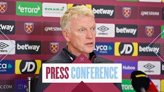 quotWe Want To Show What We Can Doquot  David Moyes Press Conference  Liverpool v West Ham [upl. by Far]