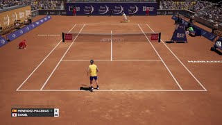 Menezes vs TDaniel  ATP Marrakech Highlights Gameplay [upl. by Adao680]