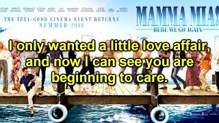 Mamma Mia Here We Go Again  Mamma Mia Lyrics 1080pHD [upl. by Yvonne]