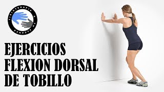 Ejercicios para mejorar la flexion dorsal o dorsiflexion de tobillo [upl. by Shea]