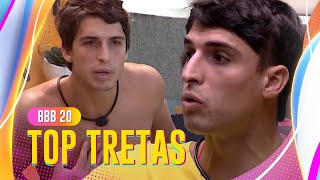 4 TRETAS DO PRIOR RIVALIDADE COM PYONG VOTO DE GIZELLY E MAIS 💥  BBB 20 [upl. by Arfihs835]